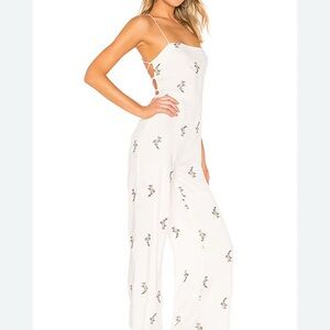 xRevolve Natalie Jumpsuit in White